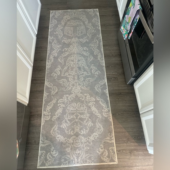 Ruggable “darkside damask” stone runner - Picture 1 of 9